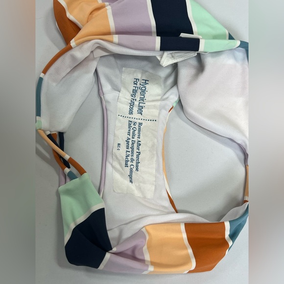 Roxy Colorful Striped Bikini Bottom - Picture 5 of 9